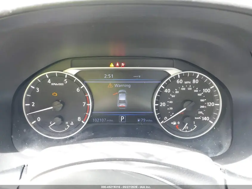 2019 NISSAN ALTIMA 2.5 SL