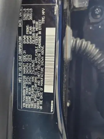 2016 VOLVO XC60 T6 PREMIER  