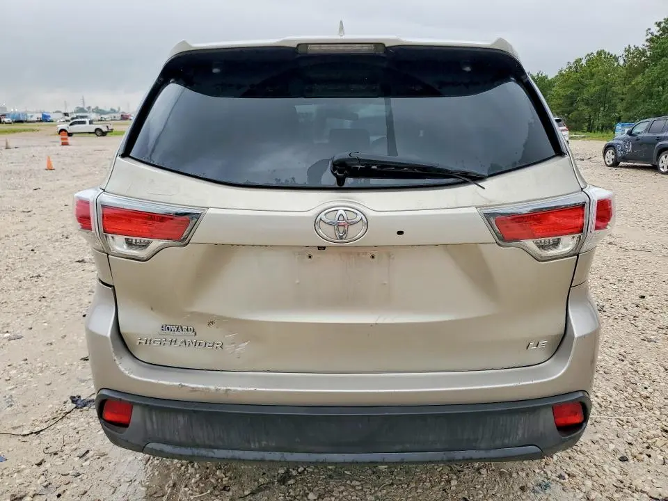 2014 TOYOTA HIGHLANDER LE PLUS  