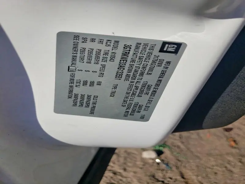 2010 GMC SIERRA K1500 SLT  