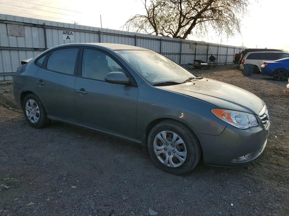 2010 HYUNDAI ELANTRA BLUE  