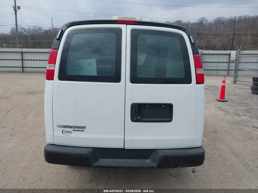 2016 CHEVROLET EXPRESS 2500 WORK VAN