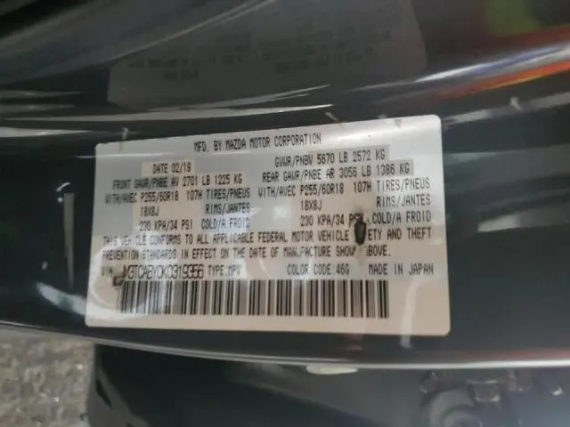 2019 MAZDA CX-9 SPORT