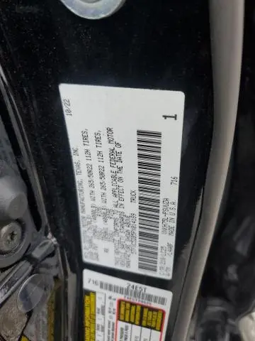 2023 TOYOTA TUNDRA CREWMAX CAPSTONE  
