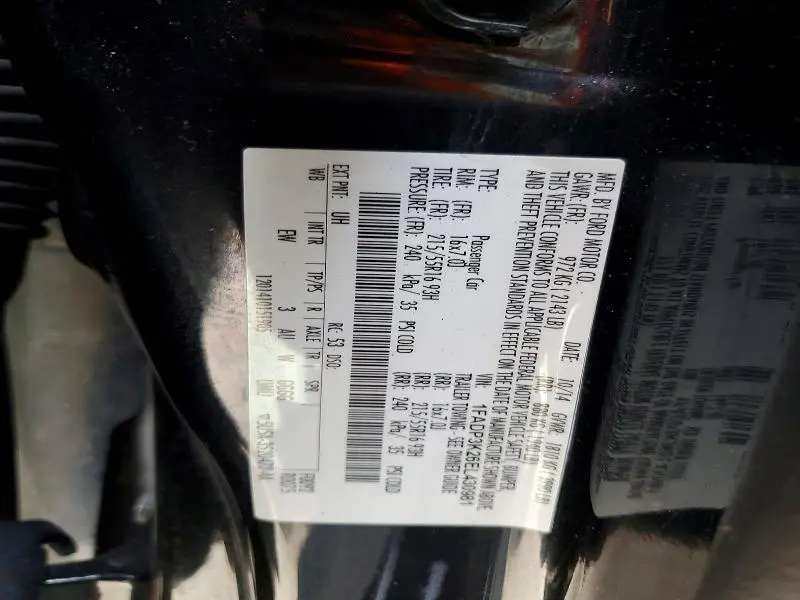 2014 FORD FOCUS SE  