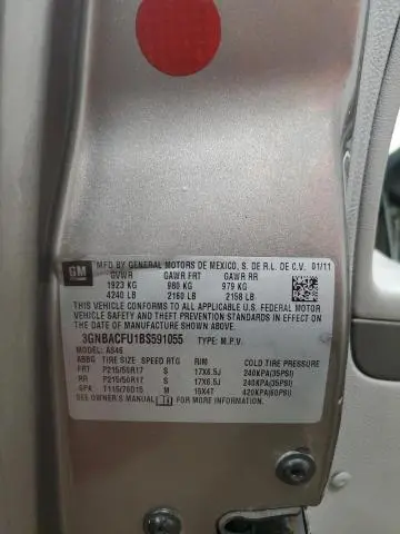 2011 CHEVROLET HHR LT  