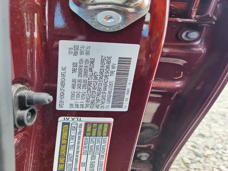 2018 HONDA CR-V EXL  