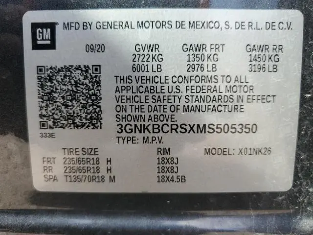 2021 CHEVROLET BLAZER 2LT  