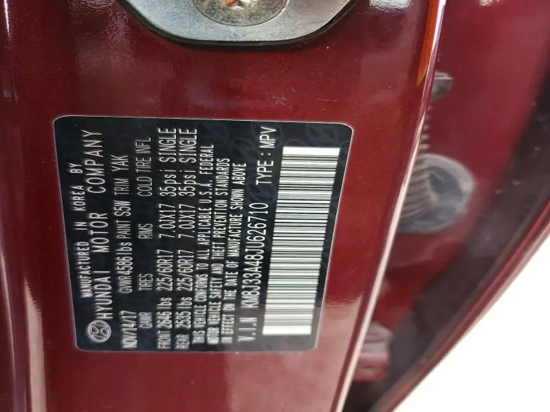 2018 HYUNDAI TUCSON SEL  