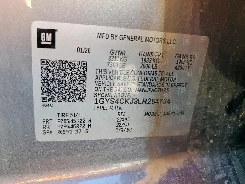 2020 CADILLAC ESCALADE PREMIUM LUXURY  