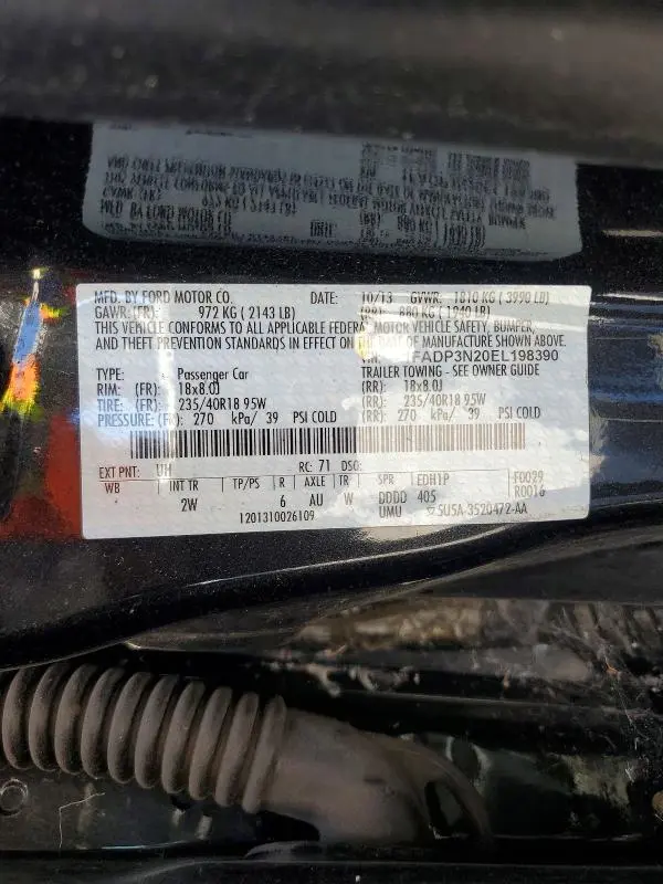 2014 FORD FOCUS TITANIUM  