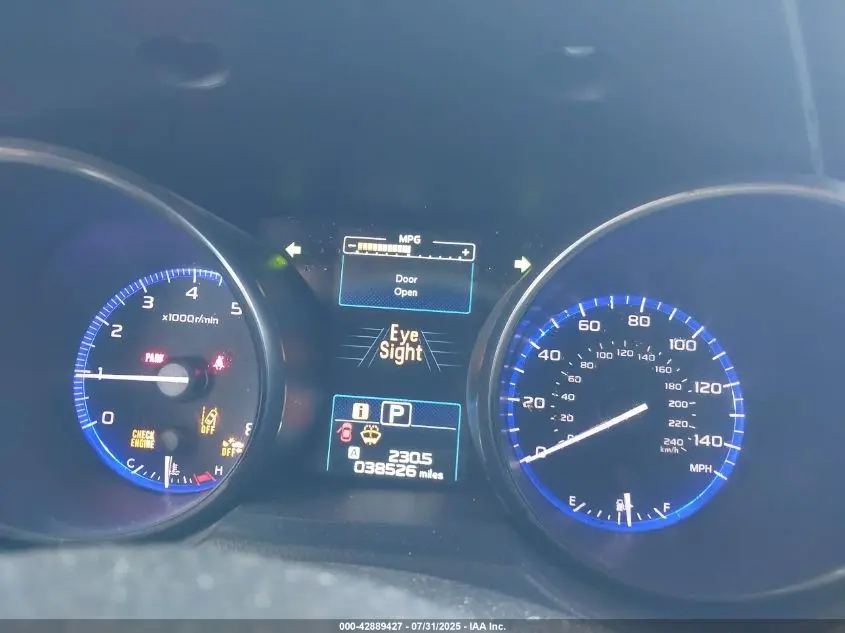 2019 SUBARU OUTBACK 2.5I PREMIUM