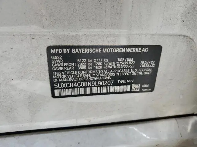 2022 BMW X5 SDRIVE 40I  