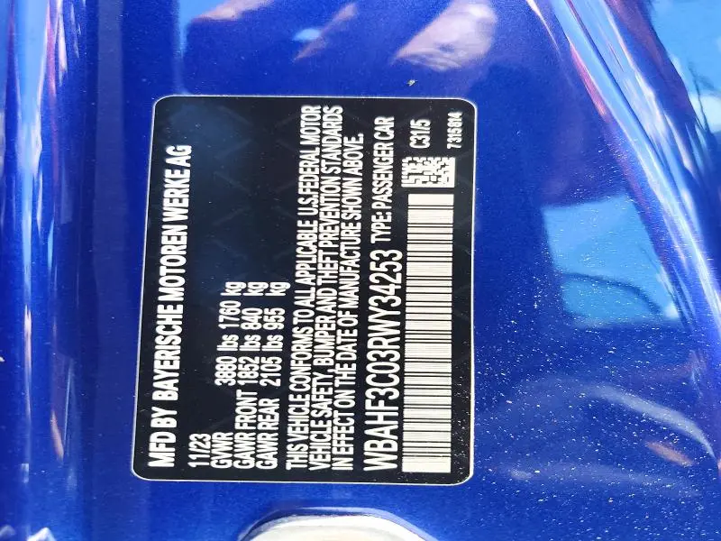 2024 BMW Z4 SDRIVE30I  