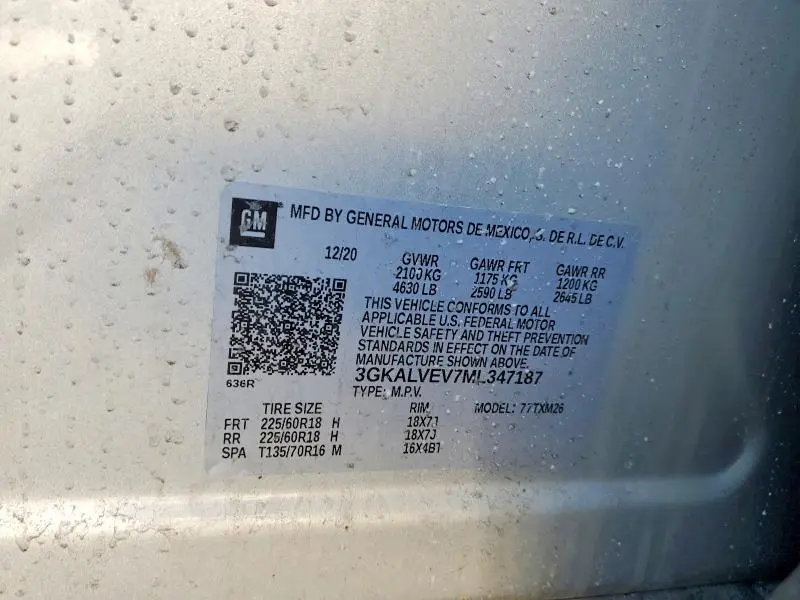 2021 GMC TERRAIN SLT  