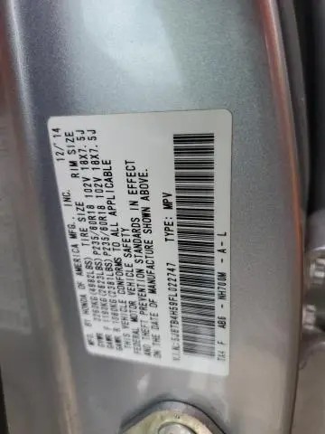 2015 ACURA RDX TECHNOLOGY  