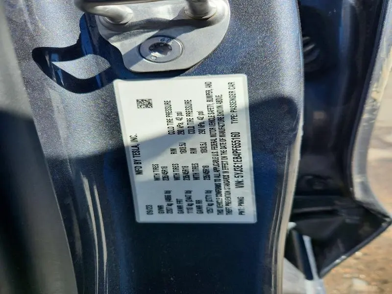 2023 TESLA MODEL 3   