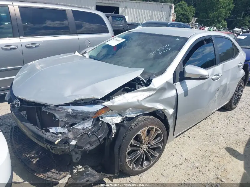 2016 TOYOTA COROLLA S PLUS