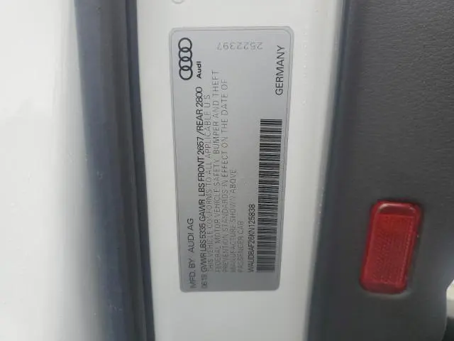 2019 AUDI A6 PREMIUM  