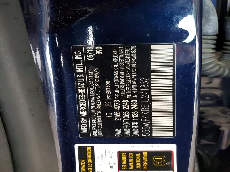 2018 MERCEDES-BENZ C 300 4MATIC  