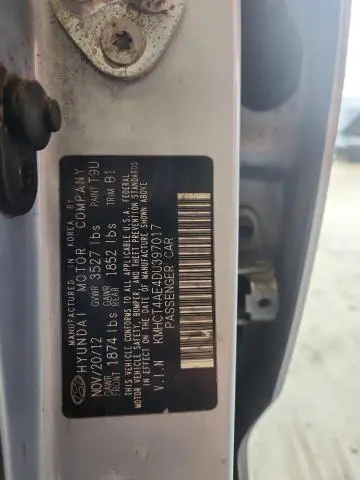 2013 HYUNDAI ACCENT GLS  