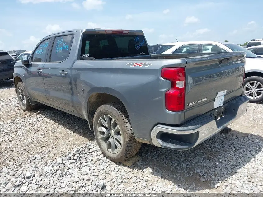 2021 CHEVROLET SILVERADO 1500 4WD  SHORT BED LT