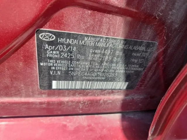 2014 HYUNDAI SONATA LIMITED 2.0T  