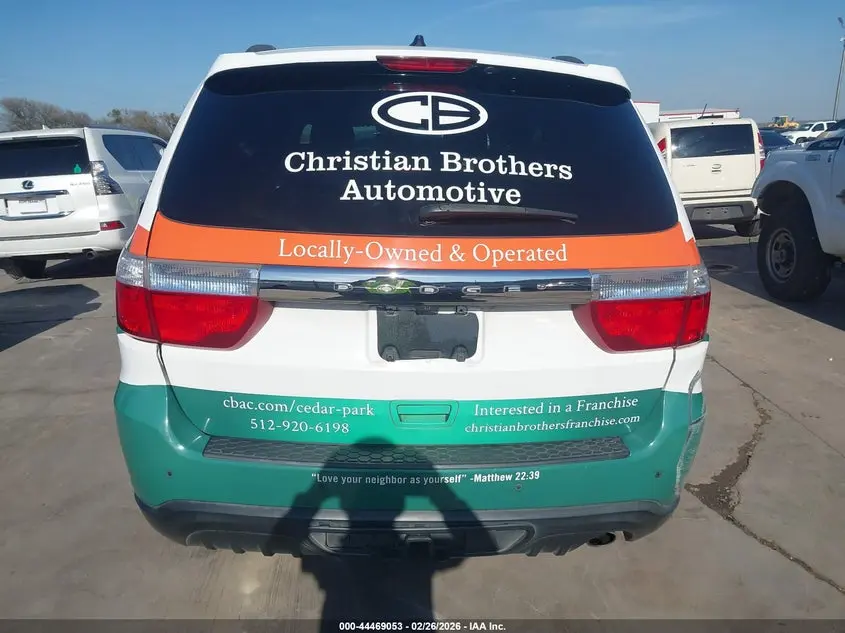 2013 DODGE DURANGO CREW