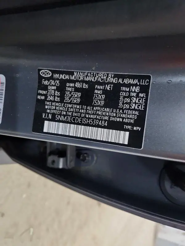 2025 HYUNDAI TUCSON LIMITED  