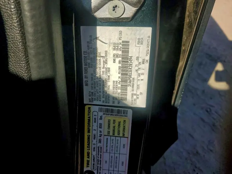 2014 FORD FUSION TITANIUM HEV  