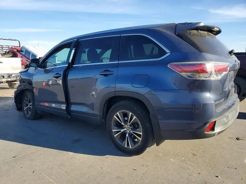 2016 TOYOTA HIGHLANDER XLE  