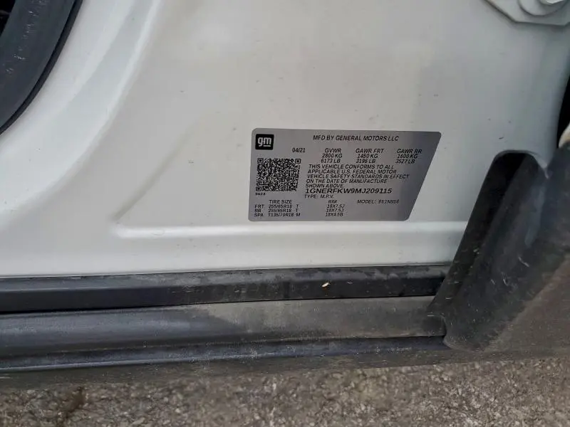 2021 CHEVROLET TRAVERSE LS  