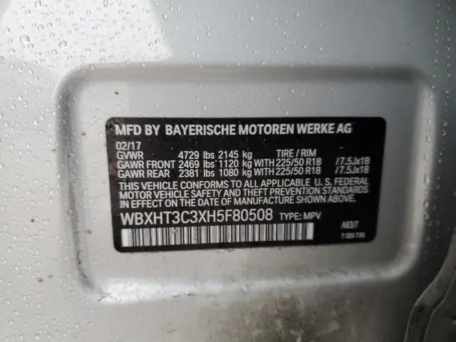 2017 BMW X1 XDRIVE28I  