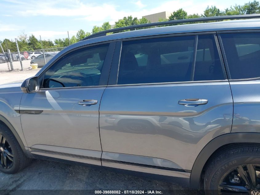 2023 VOLKSWAGEN ATLAS 3.6L V6 SEL R-LINE BLACK