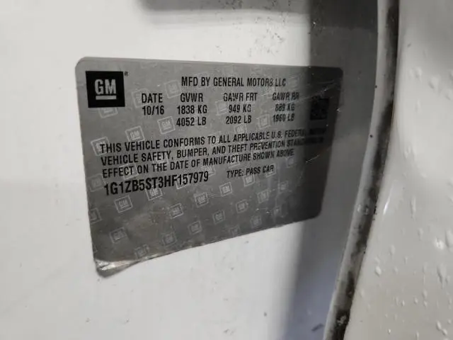 2017 CHEVROLET MALIBU LS  