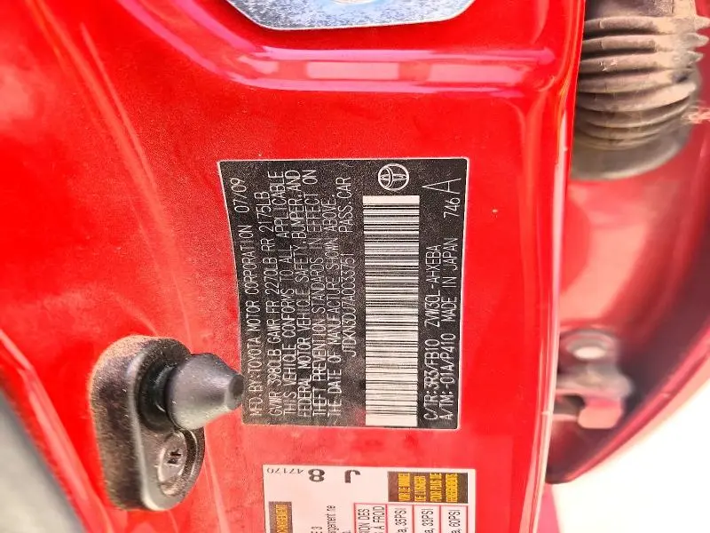 2010 TOYOTA PRIUS II  