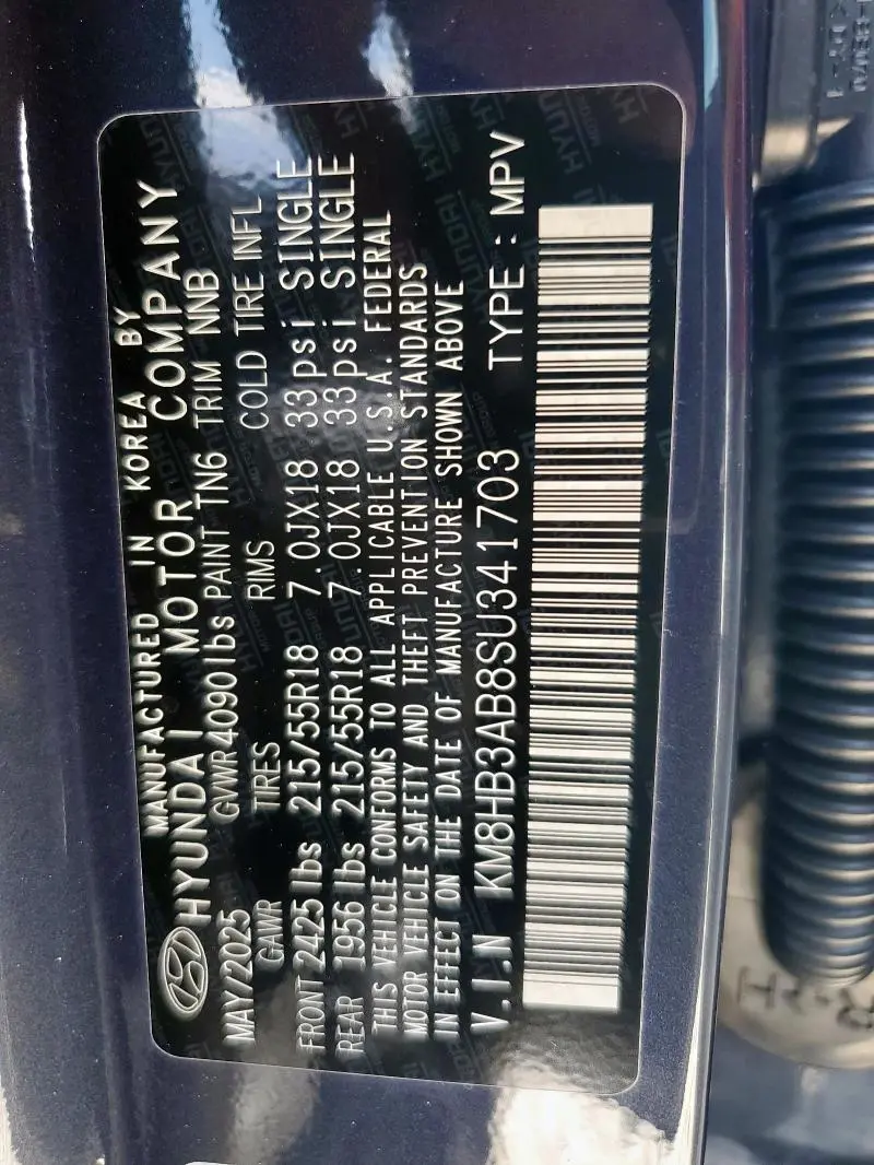 2025 HYUNDAI KONA SEL  