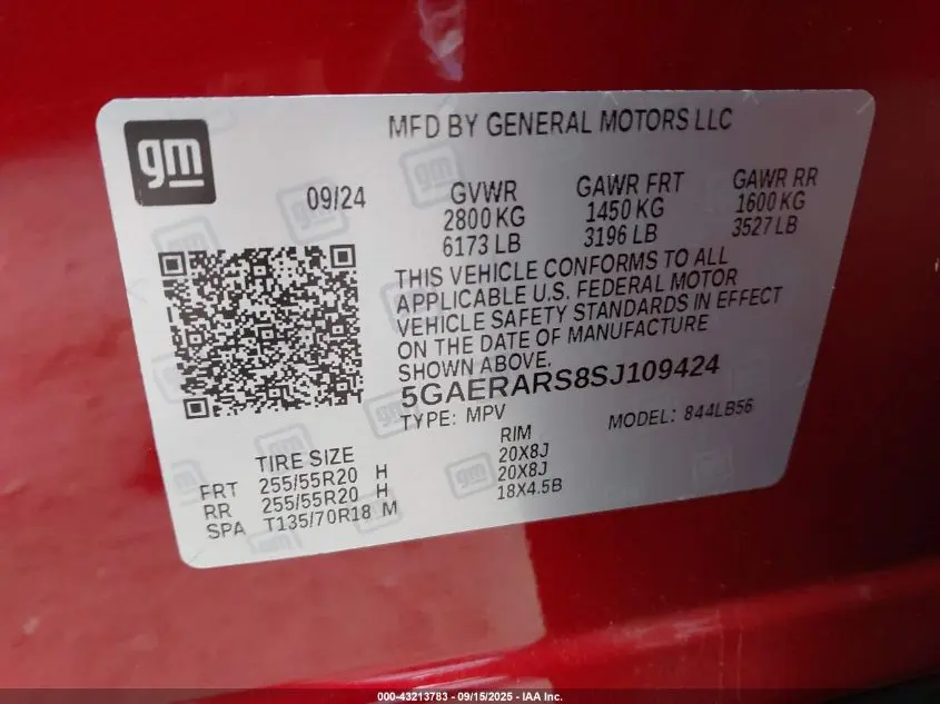 2025 BUICK ENCLAVE PREFERRED FWD