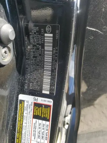 2012 TOYOTA CAMRY BASE  