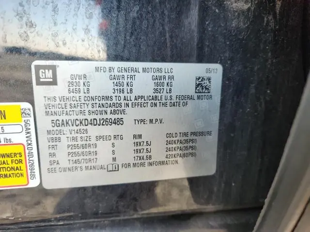 2013 BUICK ENCLAVE