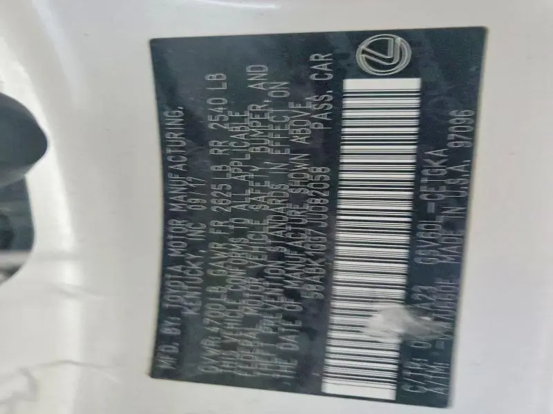 2018 LEXUS ES 350 BASE  