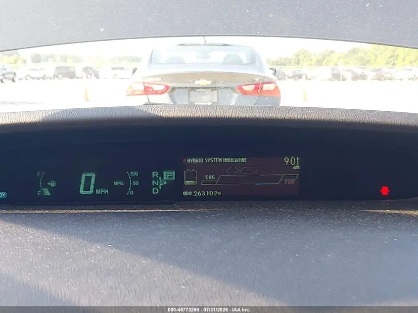 2012 TOYOTA PRIUS TWO