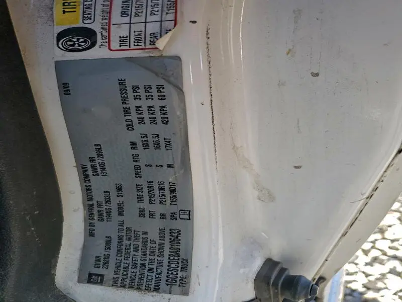 2010 CHEVROLET COLORADO   