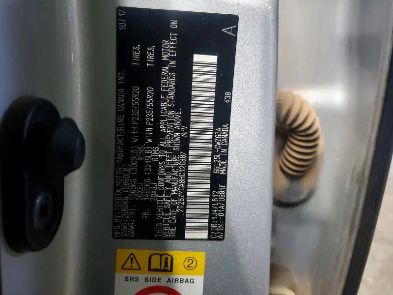 2017 LEXUS RX 350 BASE  