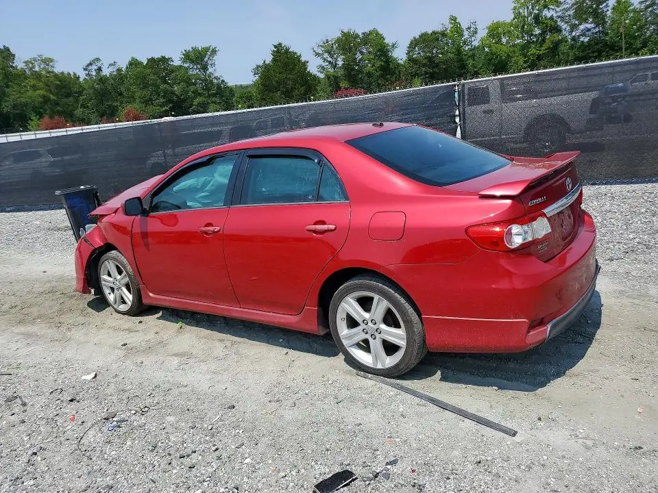 2013 TOYOTA COROLLA S  