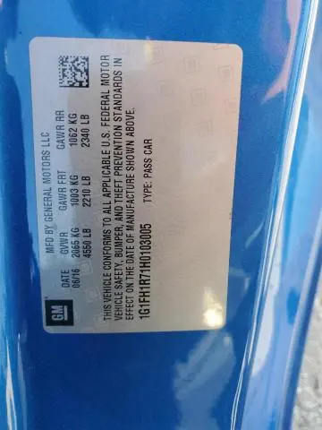 2017 CHEVROLET CAMARO SS