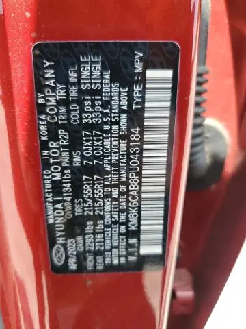 2023 HYUNDAI KONA SEL  