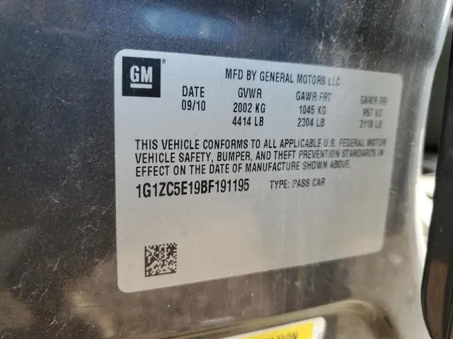 2011 CHEVROLET MALIBU 1LT  