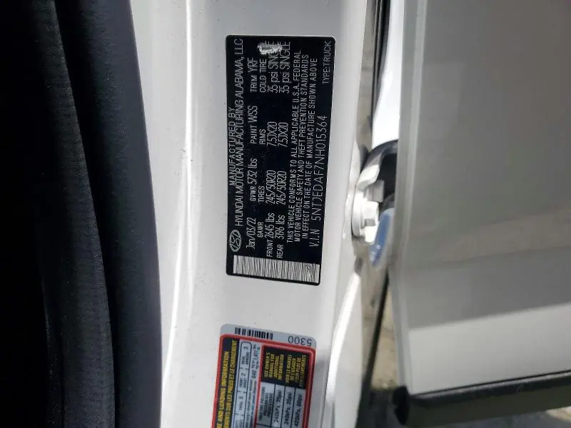 2022 HYUNDAI SANTA CRUZ   