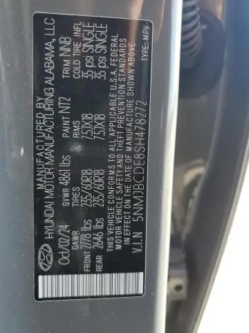 2025 HYUNDAI TUCSON SEL  